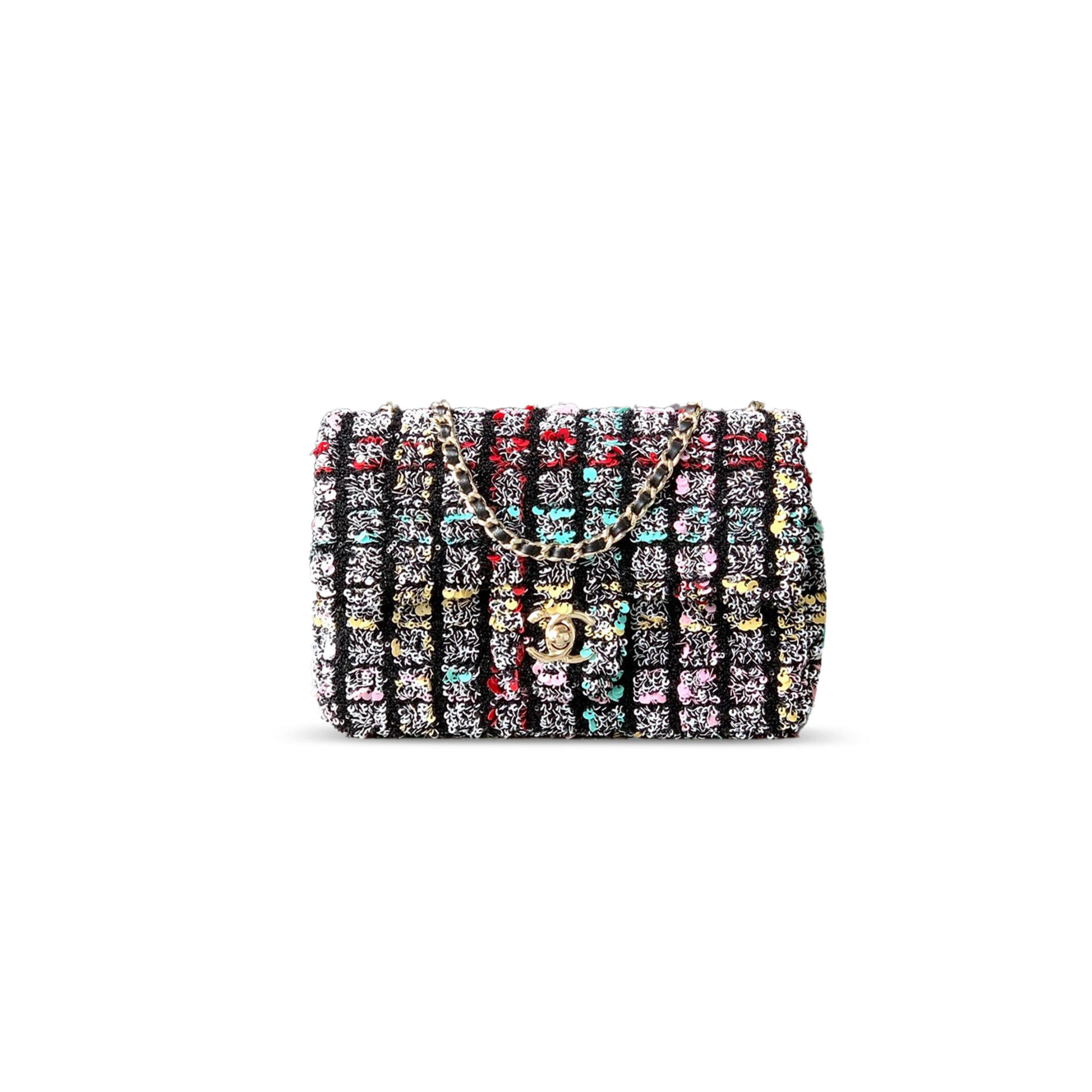 CHANEL RECTANGULAR MINI FLAP BAG 296368 (20*12*6cm)